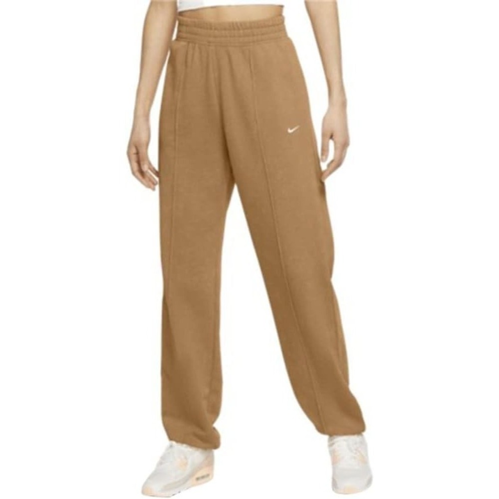 Nike Sportswear Essential Fleece Jogger Womens Active Pants Sz XS Archaeo Brown